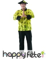 Costume chinois jaune