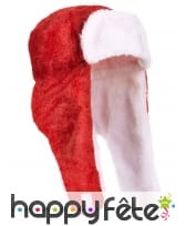 Casquette cache oreilles de père Noël