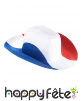 Chapeau cowboy pour supporter Francais