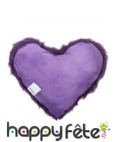 Coussin coeur Violetta de 36 x 32cm, image 1