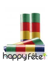 Carton de 100 x 20 serpentins multicolores