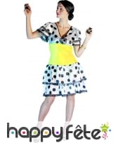 Costume d'andalouse jaune