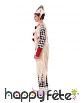 Costume d'arlequin tâché de sang pour homme, image 1