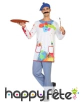 Costume d'artiste peintre pour homme