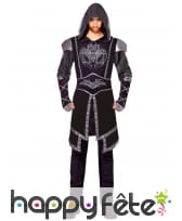 Costume d'assassin noir taille adulte