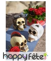 Crâne décoratif aléatoire de 14cm, image 1