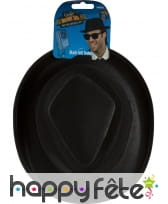 Chapeau des Blues brother noir adulte, image 1