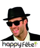 Chapeau des Blues brother noir adulte, image 2