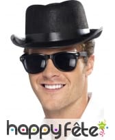 Chapeau des Blues brother noir adulte