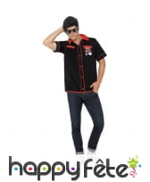 Chemise de bowling années 50