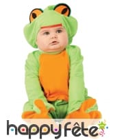 Combinaison de bébé grenouille