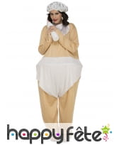 Combinaison de bébé humoristique pour adulte, image 1