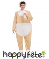 Combinaison de bébé humoristique pour adulte