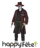 Costume de bandit western pour homme avec masque, image 1