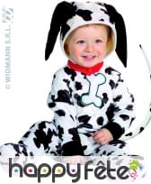 Costume de bébé dalmatien