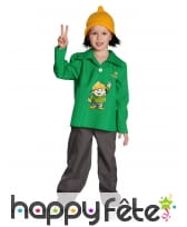 Costume de Berti pour enfant, Mainzelmännchen