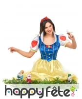 Costume de blanche pour femme adulte, image 2