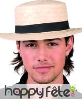 Chapeau de Canotier économique adulte