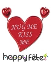 Collier de coeurs Hug Me Kiss Me, Saint-Valentin, image 1