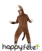 Combinaison de cheval avec tête