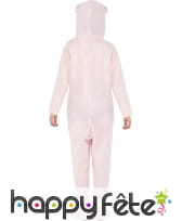 Combinaison de cochon rose pour enfant, image 3