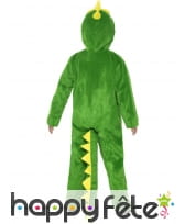 Combinaison de crocodile vert pour enfant, image 2
