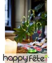 Contour de cactus vert lumineux de 40 cm, image 1
