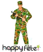 Costume de camouflage homme