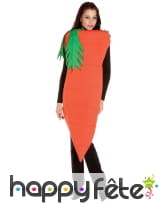 Costume de carotte pour femme