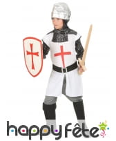 Costume de chevalier croisé pour enfant, image 1