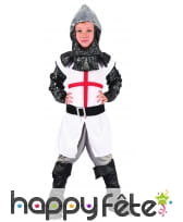 Costume de chevalier croisé pour enfant, image 3