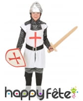 Costume de chevalier croisé pour enfant