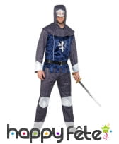 Costume de chevalier médiéval pour homme adulte