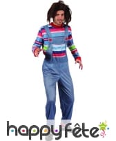 Costume de chucky pour homme adulte, image 3