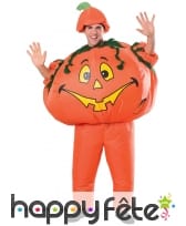 Costume de citrouille gonflable