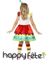 Costume de clown pour petite fille, modèle luxe, image 1