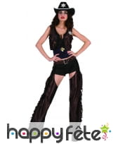 Costume de cow girl avec chaps, image 3