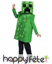 Costume de Creeper pour enfant, Minecraft, image 2