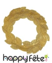Couronne de césar en laurier doré, image 1