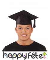 Chapeau de diplômé pour adulte