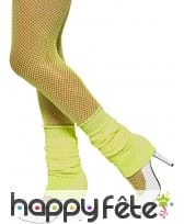 Chaussettes de danse jaune fluo, image 1