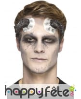 Cornes de démon bouc en latex, image 3