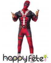 Costume de Deadpool musclé pour adulte