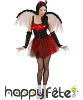 Costume de diablesse ailée pour femme