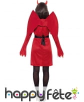Costume de diablesse rouge premier prix, image 2