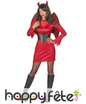 Costume de diablesse rouge premier prix, image 5