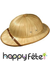 Chapeau d'explorateur en paille, image 1