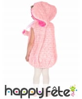 Costume d'éléphant rose en peluche pour enfant, image 3