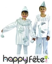 Costume d'enfant pierrot