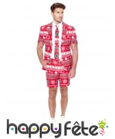 Costume d'&eacute;t&eacute; 3 pi&egrave;ces imprim&eacute; de No&euml;l